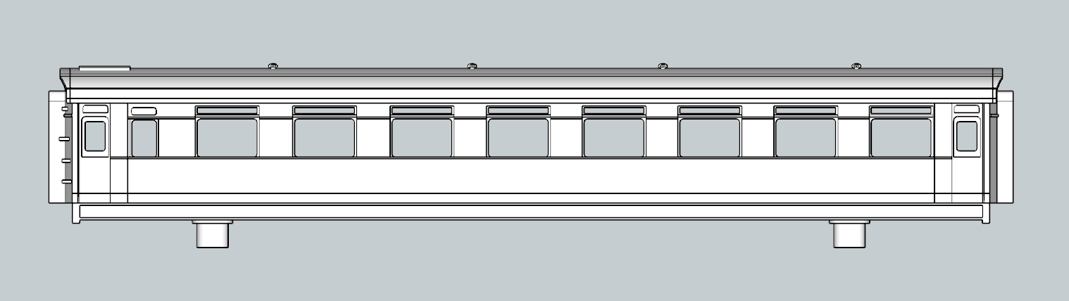 (image for) SR Maunsell Dining Saloon Comp - d2658